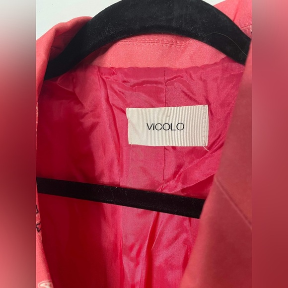 Vicolo pink suit jacket size medium unique - Picture 3 of 10